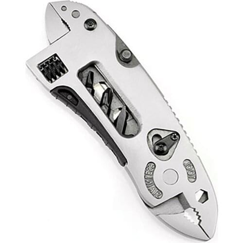 Multi-function Pliers Outdoor Camping Multi-purpose Tool Pliers Multi-function Wrench Tool Combination Folding Knife Portable