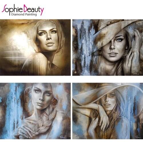 New Diy Diamond Painting Cross Stitch Crystal Square Beaded Embroidery Set unfinished Handcraft Beauty Sexy Cool Girl Mosaic Kit