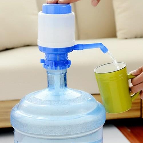 Drinking Water Pump Hand Press Vacuum Action Manual Water Dispenser Removable Tube Hot Sale