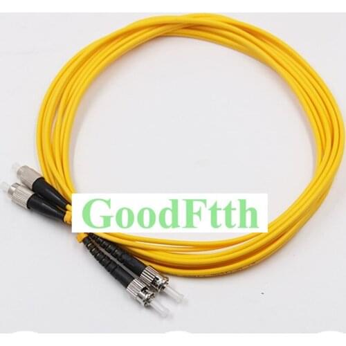 Fiber Patch Cord Jumper FC/UPC-ST/UPC FC-ST UPC SM Duplex GoodFtth 20-50m