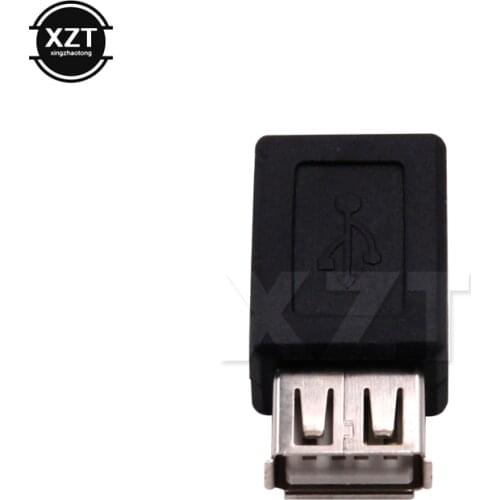 USB 2.0 Type A Female to Micro USB B Female Adapter Converter Usb Data Charger for Mobile Phones Tablets Extension Connector