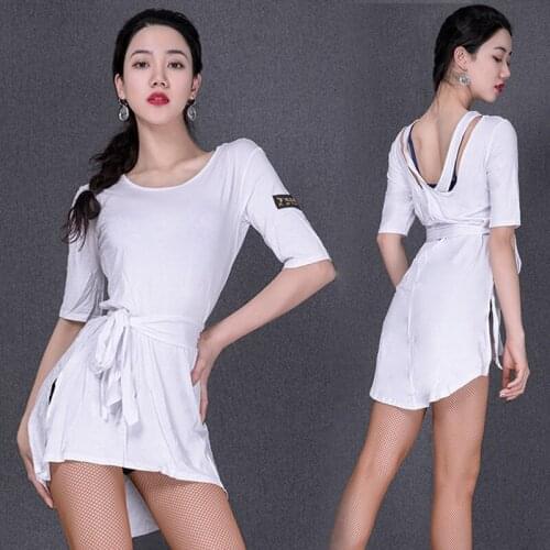 Latin Dance Dress Women Samba Costume Backless Tango Practice Wear Salsa Dancewear Samba Dance Outfit Designer Clothes JL3248