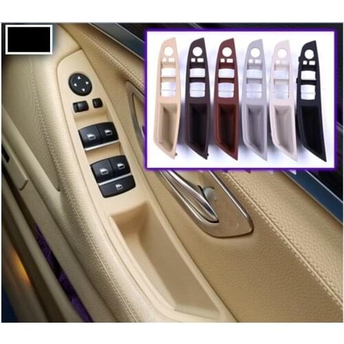 Right hand For BMW 5 Series F10 F11 F18 inner handle front Interior door panel drivers seat button switch frame storage box