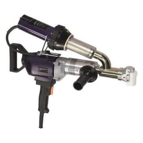 WELDY 3400W Handheld Plastic Extrusion Welding Machine kit 220V Hot Air Plastic Welder Gun Vinyl Weld Extrusion Welder EX2