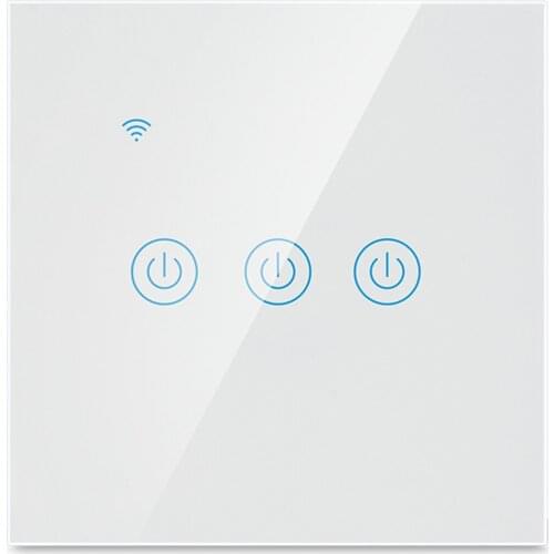 Zigbee Smart Light Switch eWelink APP Remote Control EU Wall Touch Switch Compatible with Alexa Google Home for Voice Control