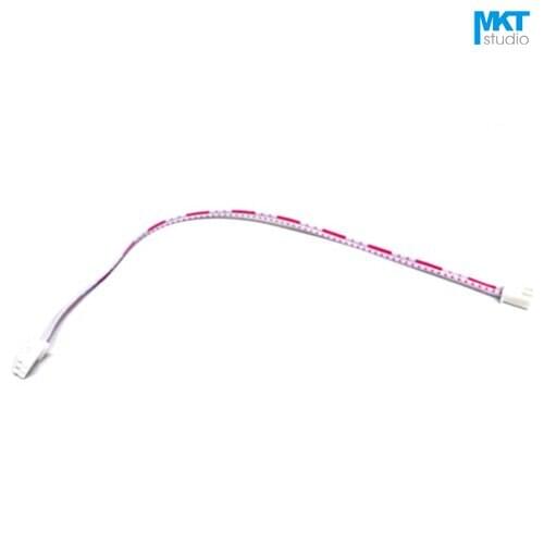 100Pcs 15cm Double XH2.54 Header AWG26 Red White Wire Cable 2P