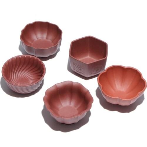 70ml Chinese Yixing Zisha Teacup Handmade Heling Small Tea Cup