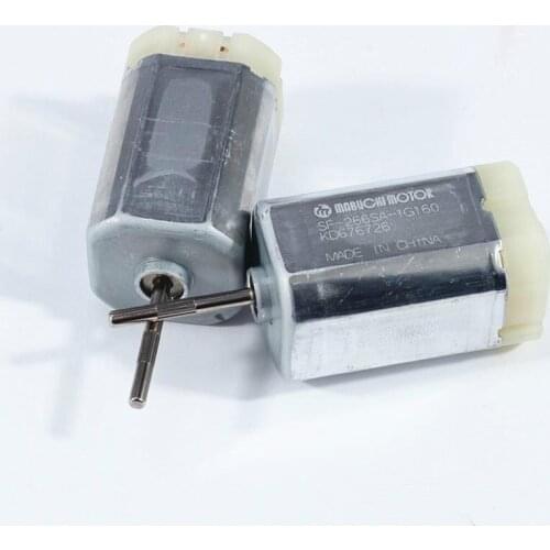 2pcs original mabuchi SF-266SA 12V Automobile Folding Rearview Mirror Motor, 7900rpm Silver Brush Silent High car Torque Motor