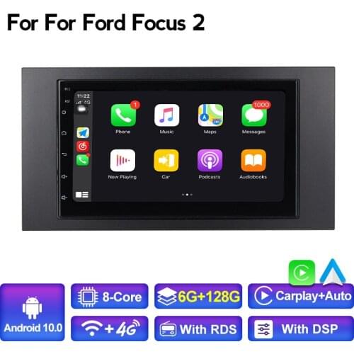 Suitable for Ford Focus 2 Mk 2 2004-2011 no DVD Android Car Stereo 2din car smart radio gps navigation video player