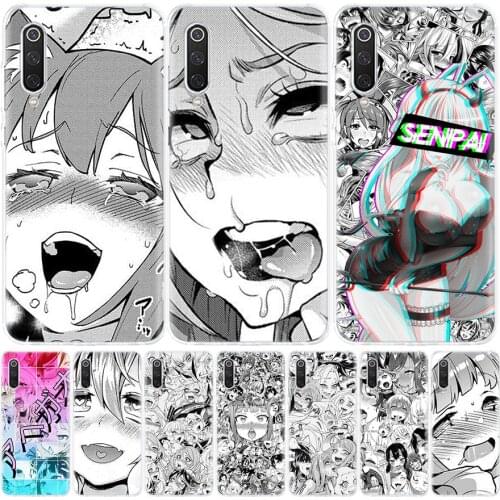 Anime Girl Japan Manga Face Phone Case for Xiaomi Redmi Note 10 Pro 10S 9S 9 8T 9 9A 9C Casing 8 7 7A 8A 6A 6 5 S2 K20 K30 4X Co