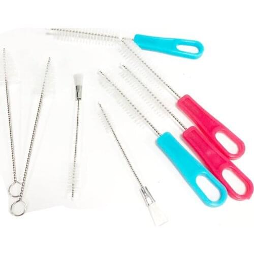 Flower Mouth Cleaning Brush Flower Mouth Flower Brush Nylon Cleaning Brush Decorator Flushing Mouth Umbrella Brush