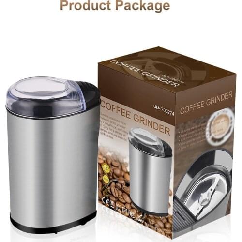 Electric Coffee Grinder 200W Kitchen Cereals Nuts Beans Spices Grains Grinding Machine Coffe Grinder Machine