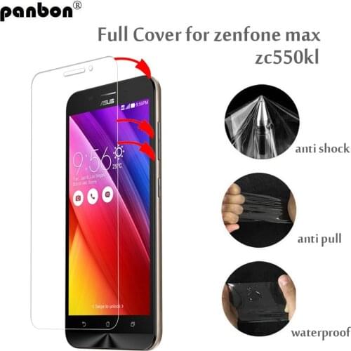 For Asus Zenfone Max ZC550KL Hydrogel Film 3D Soft TPU Screen Protector For Asus Zenfone Max ZC550KL Full Cover nano film