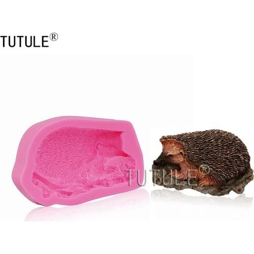 Hedgehogs cabochons silicone rubber flexible food safe mold resin chocolate mints fondant candy soap clay,HedgehogSilicone Mold