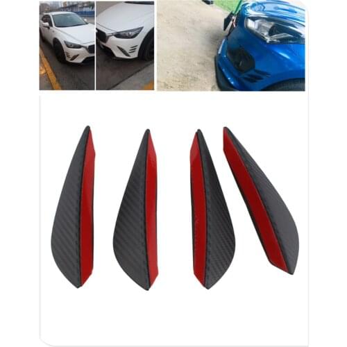 Car modification styling air knife small surrounded front bumper spoiler for Kia Forte Ceed Stonic Stinger Rio Picanto Niro