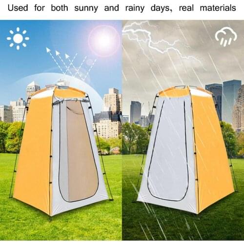 Shower Tent Changing Room Privacy Tent Sun-Shading Instant Shelter Mobile Toilet Rain Shade Self-built Tent Camping Supplies