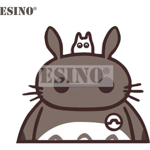 Funny Big Hero 6 Baymax Totoro Car Body Stickers Car Decal for Toyota Ford Chevrolet Volkswagen Tesla Honda Hyundai Kia Lada