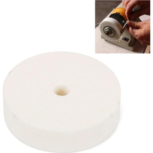 YEODA White 70x18x10mm Good Quality Sandy Polishing Wheel Sand Bond Grinder Ceramic Abrasive Grinding Wheel For Metal
