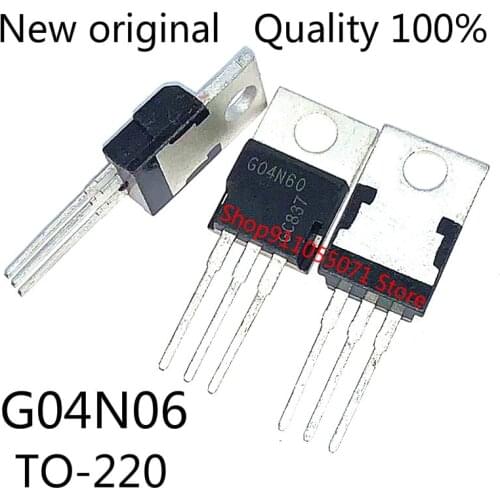 10PCS/LOT G04N60 SGP04N60 TO-220 600V 4A New spot hot sale