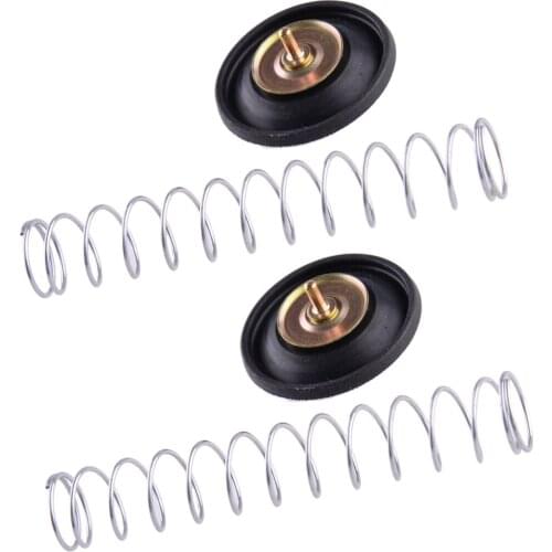 2 Sets Motorcycle Carburetor Air Cut-off Valve Spring Kits Fit for Kawasaki VN800 VN700 VN750 VN1500 Vulcan