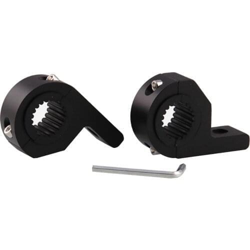 2pcs Motorcycle Led Headlight Clamps Brackets Tube Clamp Mount Kit For Motorbike Spotlights Fog Light Mount Clamp Holder