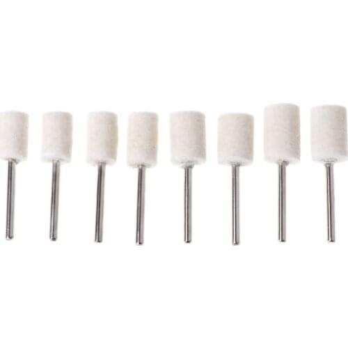 76Pcs Felt Grinding Pad Polishing Wheels Soft Brushes Kit For Dremel Rotary Tool