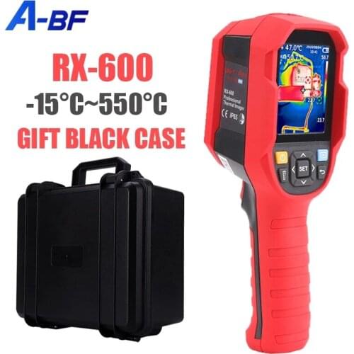 A-BF RX-600 Infrared Thermal Imager -15 ° C ~ 550 ° C Real Time High Precision Imaging Camera UNI-T 256 * 192 Pixels