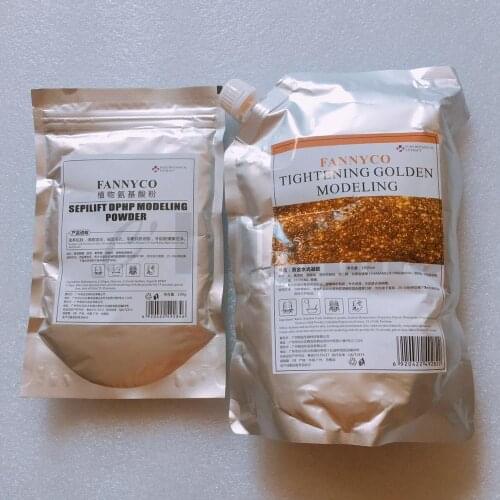 Aminozuur Poeder Schoonheidssalon Producten High-end Luxe 24 k Gold Peel Off Modellering Masker Gel Modder Compact 1000 ml