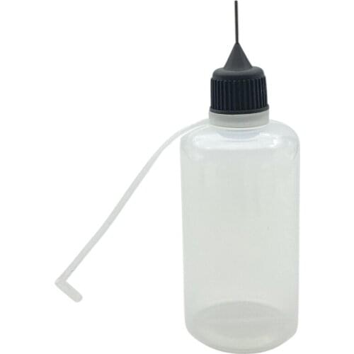 Fast Shipping PE 50ml Plastic Dropper Bottles With Screw Metal Needle Cap For E-Cig Eye Drop E Liquid Bottle