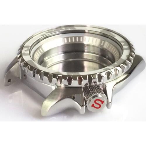 Watch Case For Seiko SKX007 SRPD51 53 A316 Stainless Steel Ceramic Bezel Modified Watch Case Watch Accessories