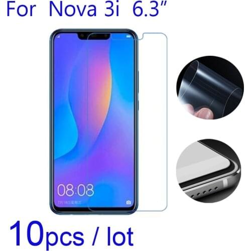 For Huawei Nova 3i INE-AL00/TL00/LX02 Phone Screen Protectors,10pcs/lot Soft HD-Clear/Matte/Nano Anti-Explosion Protective Films