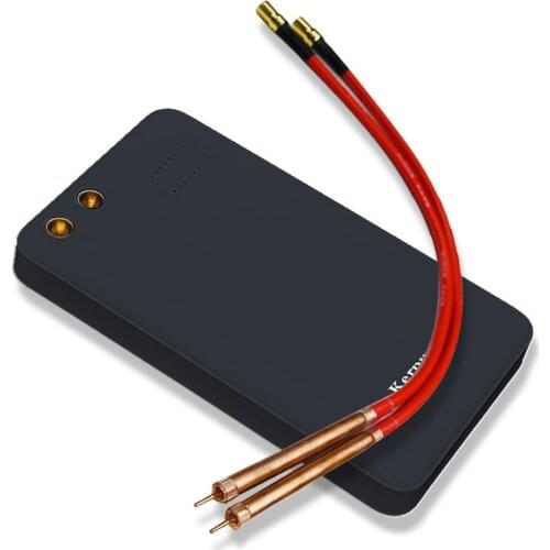 6 Gears Adjustable Mini Spot-Welding Machine Spot Welder with Type-C Interface Quick-Release Pens for DIY 18650 Lithium Battery