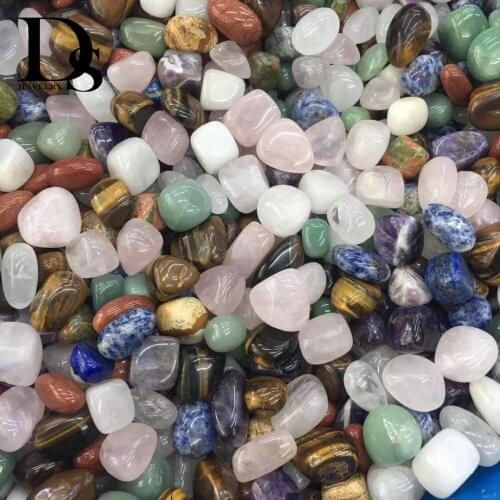 Natural Chakra Stones Rose Quartz Aventurine Tigereye Lapis lazuli Crystal Healing Meditation Walkway Aquarium Garden Fish Tank