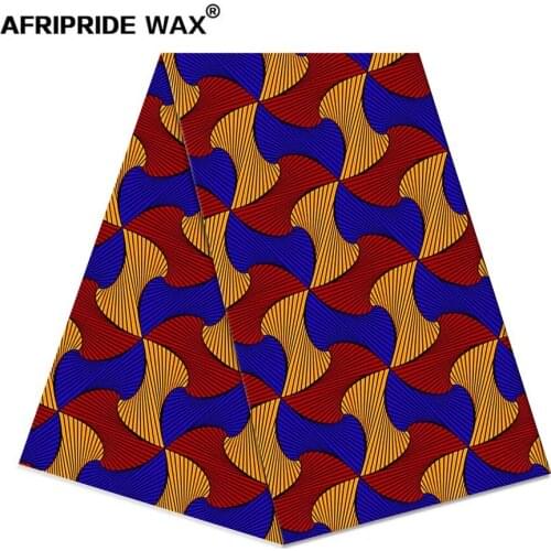 New africa print whole sale batik cotton fabric AFRIPRIDE 100% high quality cotton ankara print for dress curtain A18F0543