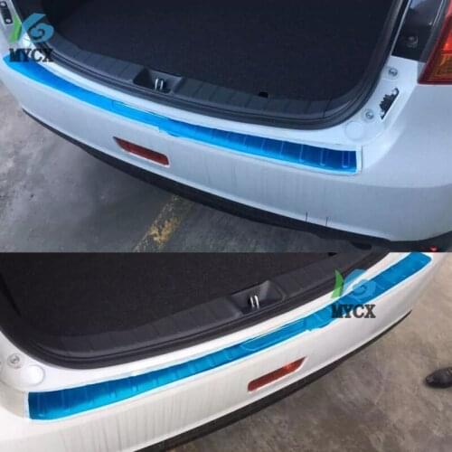 Stainless steel After guard back Rear Bumper Sill Car Accessories For Mitsubishi ASX 2016 2017 2018 2019