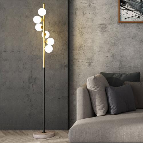 Modern Metal Floor Lamp Home Living Room Reading Bedroom Beside Standing Light Fixture LED Suspension Lamps FA177
