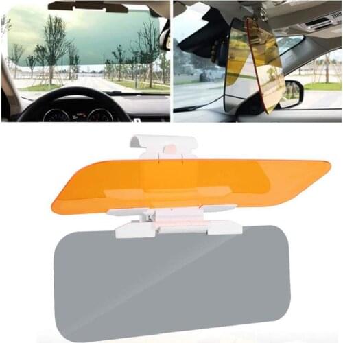 Car Day Night Sun Protection Visor Panel Glare Reduction Anti-UV Extend Blocker