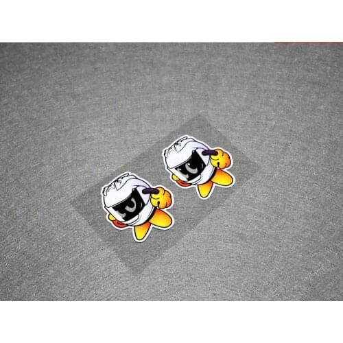 1 set motorcycle helmet sticker goggles reflective vinyl sticker car styling motocross racing road decals motorbike windshield