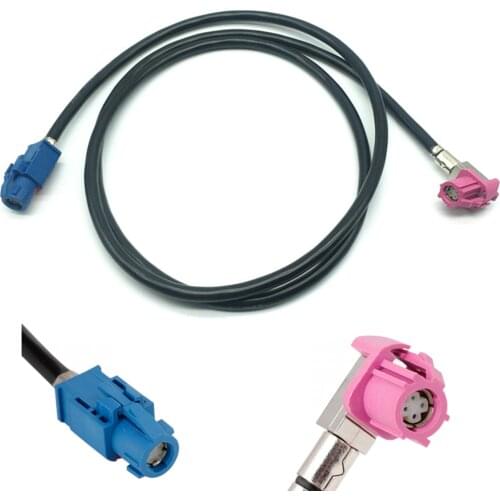 100cm Car LVDS Video Line Cable Navigation GPS Audio MIB screen Cable Wire harness For VW Golf Passat B8 Tiguan Audi Benz