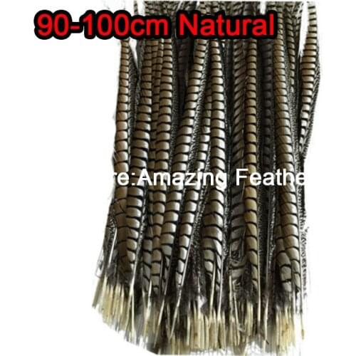 50pc/lot 27-30" Natural Lady Amherst Pheasant Tail Feathers pheasant feathers for carnival party costumes cosplay decoration