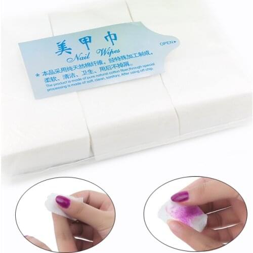 630 Pieces Soft Nail Art Gel Polish Remover Cleaner Wipes Capsule Ongle 630pcs Nail Cotton Remocal Wraps Manicure Tool