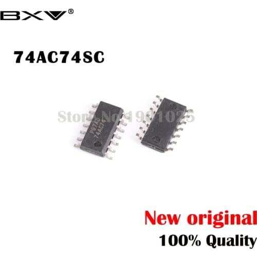 Free shippin 10pcs/lot 74AC74SC 74AC74 SOP14 original authentic