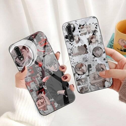 Sangwoo Killing Stalking Phone Case Tempered Glass For Huawei P30 P20 P10 lite honor 7A 8X 9 10 mate 20 Pro