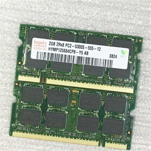 For Laptop Hynix ddr2 2gb 667MHz RAM 2GB 2Rx8 PC2-5300S-555-12 Memory RAMS DDR2 667MHz 2GB