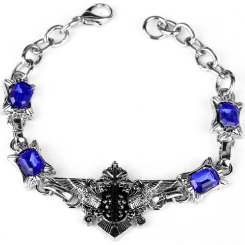 Dongsheng Fashion Supernatural Girl Bangle Bracelets Anime Kuroshitsuji Cosplay Black Butler Bracelet Charm Bangle Cosplay Gift
