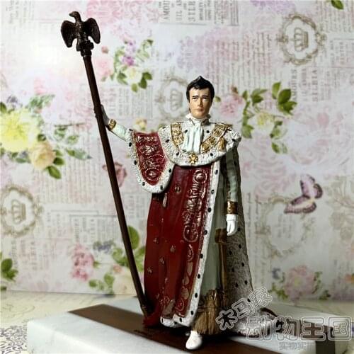 Pvc figure Simulation character model empire era dolls, scepter, napoleon, knight soldier king toy
