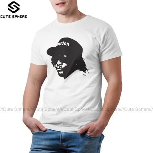 Eazy E T Shirt Compton California Hip Hop California T-Shirt Men Cotton Tee Shirt Cute Graphic Tshirt
