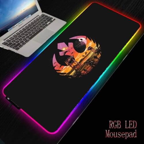 RGB Mouse Pad Gaming Mouse Pad Gamer Led Computer Mousepad Mouse Mat with Backlight for Keyboard Desk Mat Mause Carpet