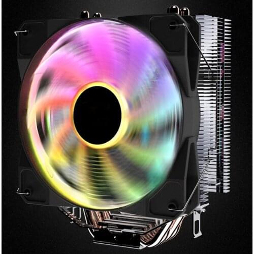 CPU Cooler for Desktop Computer Colorful Silent Chassis Cooling Fan Practical Computer Accessories CPU Cooler Cooling Fan DJA88