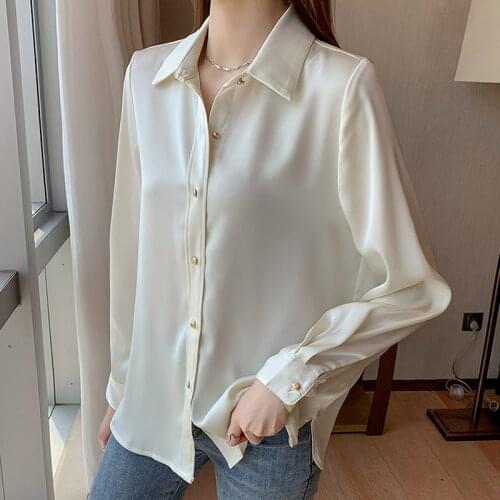 MIMCQOOS Silk Blouses